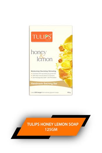 Tulips Honey Lemon Soap 125gm